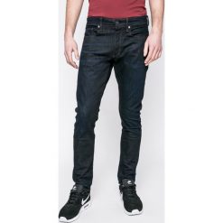G-Star Raw - Jeansy 3301. Czarne jeansy męskie z dziurami marki G-Star RAW, l, z materiału, retro. W wyprzedaży za 299,90 zł.