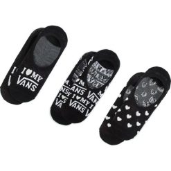 Zestaw 3 par stopek unisex VANS - Glow Up Socks VN0A3URD4481 r.37/41 Multi. Czarne skarpetki damskie Vans, bez wzorów, z elastanu. Za 59,00 zł.