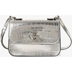 Calvin Klein Jeans - Damska torebka na ramię, szary. Szare torebki klasyczne damskie Calvin Klein Jeans, bez wzorów, z jeansu, na ramię, bez dodatków. Za 649,95 zł.