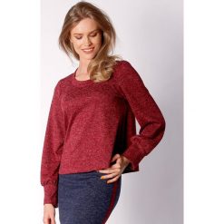 Bluzy damskie: Bluza w kolorze kasztanowym