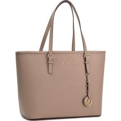 Torebka MICHAEL MICHAEL KORS - Jet Set Travel 30S4GTVT2L Oyster. Żółte torebki klasyczne damskie marki MICHAEL Michael Kors, ze skóry. Za 1279,00 zł.