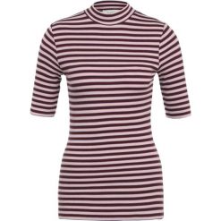 T-shirty damskie: Modström KROWN STRIPE Tshirt z nadrukiem rose wine arctic