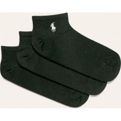 Polo Ralph Lauren - Skarpetki (3 pack). Czarne skarpetki damskie Polo Ralph Lauren, bez wzorów, z elastanu. W wyprzedaży za 59,90 zł.
