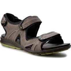 Sandały ECCO - Cruise 84170402459 Moon Rock. Szare sandały męskie ecco, ze skóry, bez zapięcia. W wyprzedaży za 239,00 zł.