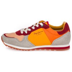 Pepe Jeans Tenisówki Damskie Verona Pantone 41 Wielokolorowy. Szare trampki i tenisówki damskie marki Pepe Jeans, bez wzorów, z jeansu, bez zapięcia. Za 366,00 zł.
