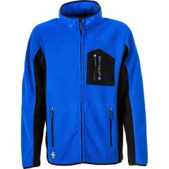 Kurtka polarowa w kolorze niebieskim. Niebieskie bluzy męskie Northvalley, m, bez wzorów, z materiału, ze stójką, bez rękawów, bez kaptura. W wyprzedaży za 153,95 zł.