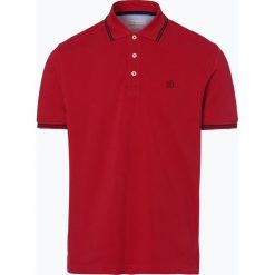 Bugatti - Męska koszulka polo, lila. Czerwone koszulki męskie marki Bugatti, xl, w paski, z bawełny, polo. Za 179,95 zł.