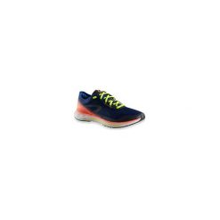 Buty Do Biegania Męskie Kiprun Kd Light Niebiesko-Czerwone. Niebieskie buty sportowe męskie KIPRUN, z poliesteru, bez zapięcia, do biegania. Za 279,99 zł.