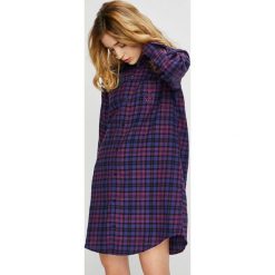 Lauren Ralph Lauren - Koszula nocna. Szare koszule nocne i halki Lauren Ralph Lauren, z bawełny. Za 319,90 zł.
