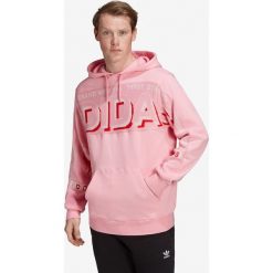 Adidas Originals Bluza Różowy. Różowe bluzy męskie adidas Originals, m, z nadrukiem, z bawełny, bez kołnierzyka, bez rękawów, bez kaptura. Za 404,95 zł.