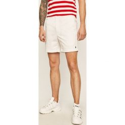 Polo Ralph Lauren - Szorty. Białe spodenki i szorty męskie Polo Ralph Lauren, xl, bez wzorów, z elastanu, casualowe. W wyprzedaży za 299,90 zł.