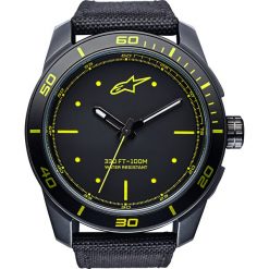 Zegarek TECH WATCH 3H pasek nylonowy czarny ALPINESTARS kolor czarny/żółty, rozmiar OS. Żółte zegarki męskie Alpinestars, ze stali. W wyprzedaży za 329,00 zł.