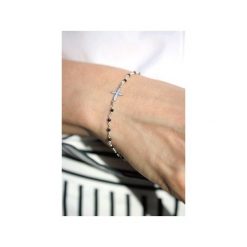 Bransoletka Spinel srebro. Czarne bransoletki damskie Brazi druse jewelry, z spinelem, srebrne. Za 150,00 zł.
