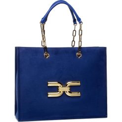 Torebka ELISABETTA FRANCHI - BS-50A-02E2-V289 Cobalto. Niebieskie torebki klasyczne damskie Elisabetta Franchi, z aplikacjami, z materiału, zdobione, bez dodatków. W wyprzedaży za 909,00 zł.