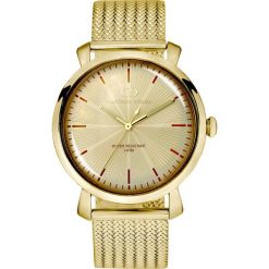 Zegarek Giacomo Design Męski elegancki GD09004 złoty. Żółte zegarki męskie marki Giacomo Design, złote. Za 505,99 zł.