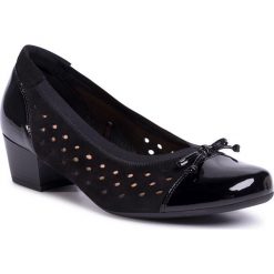 Półbuty LASOCKI - 9028-01 Black. Czarne półbuty damskie Lasocki, bez wzorów, ze skóry, bez obcasa, na obcasie, bez zapięcia. Za 199,99 zł.