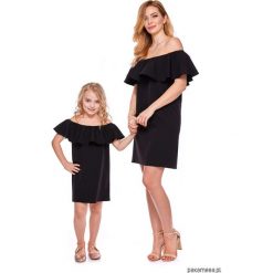 Sukienki dziewczęce: Sukienka dziewczęca mama i córka LD9/4