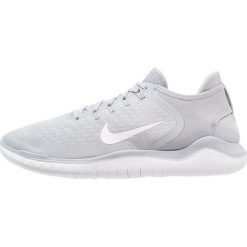 Nike Performance FREE RN 2018 Obuwie do biegania neutralne wolf grey/white/volt. Szare buty męskie do biegania marki Nike Performance, z tworzywa sztucznego. Za 459,00 zł.