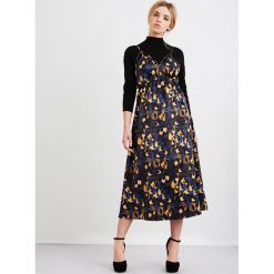Sukienki: Lost Ink CAMI LEOPARD Sukienka letnia yellow