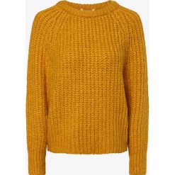 Review - Sweter damski, żółty. Żółte swetry damskie Review, l, bez wzorów, z dzianiny, klasyczne, bez rękawów, bez kaptura. Za 219,95 zł.