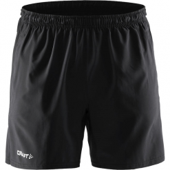 Craft Joy 2-in-1 szorty - Mężczyźni - black_s. Czarne spodenki sportowe męskie Craft, z elastanu, sportowe. Za 168,36 zł.