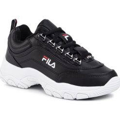 Sneakersy Fila Strada Low Wmn 1010560.25Y. Czarne półbuty damskie Fila, bez wzorów, bez obcasa, bez zapięcia. Za 339,00 zł.
