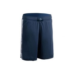 Spodenki Do Gry W Koszykówkę Damskie Granatowo-Szare Sh500. Niebieskie szorty damskie TARMAK, s, bez wzorów, z poliesteru. Za 39,99 zł.