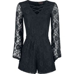 Kombinezony damskie: Jawbreaker Lace Playsuit Kombinezon czarny