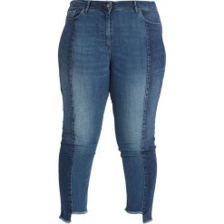 Persona by Marina Rinaldi ICONA TWO TONE Jeans Skinny Fit mid blue denim. Niebieskie boyfriendy damskie Persona by Marina Rinaldi, z bawełny. Za 589,00 zł.