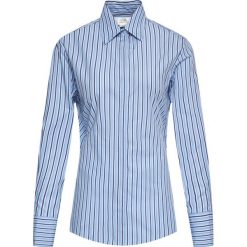 Koszula Victoria Victoria Beckham Ombre Stripe 2220WSH001026A. Niebieskie bluzki damskie Victoria Victoria Beckham, bez wzorów, z bawełny, bez kołnierzyka, bez rękawów. Za 1449,00 zł.