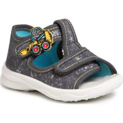 Sandały SUPERFIT - 0-600293-2000 M Grau. Szare sandały chłopięce Superfit, ze skóry, bez zapięcia. W wyprzedaży za 119,00 zł.