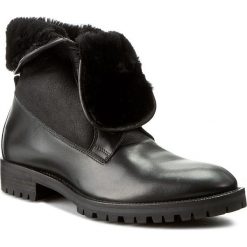 Kozaki GINO ROSSI - Dan MTV521-K39-E16Y-9999-M Czarny. Czarne buty zimowe męskie Gino Rossi, z materiału. W wyprzedaży za 339,00 zł.