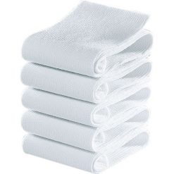 Skarpety GO IN (5 par) bonprix biały. Białe skarpetki męskie marki bonprix, w prążki. Za 27,45 zł.