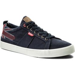 Sneakersy LEE COOPER - Riverside PJPL1302T Navy 0040. Niebieskie sneakersy męskie Lee Cooper, na co dzień, bez wzorów, z gumy, eleganckie, bez zapięcia. W wyprzedaży za 139,00 zł.