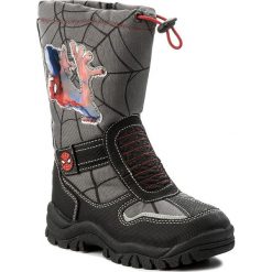 Buty zimowe chłopięce: Śniegowce SPIDERMAN ULTIMATE – CP40-XL5301SPRMV Czarny
