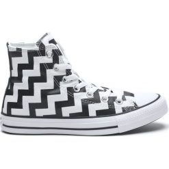 Converse Chuck Taylor All Star Tenisówki Czarny Biały. Czarne trampki i tenisówki damskie Converse, bez wzorów, z materiału, bez zapięcia. Za 361,95 zł.