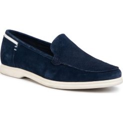 Mokasyny S.OLIVER - 5-14609-24 Navy 805. Niebieskie mokasyny męskie S.Oliver, ze skóry, eleganckie. W wyprzedaży za 199,00 zł.