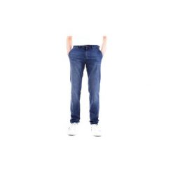 Jeansy straight leg Trussardi 52P00016-1T002328. Niebieskie jeansy męskie Trussardi, m, bez wzorów. Za 554,28 zł.