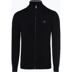Gant - Kardigan męski, niebieski. Niebieskie kardigany damskie marki GANT, xl, z bawełny. Za 589,95 zł.