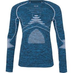 Koszulka X-BIONIC ACC EVO MELANGE. Niebieskie koszulki męskie X BIONIC, s, bez wzorów, ze skóry, sportowe, z dekoltem na plecach, bez rękawów. W wyprzedaży za 385,00 zł.