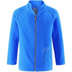 Lassie Dziecięca Bluza Polarowa Fleece Jacket Blue 110. Niebieskie bluzy chłopięce Lassie, z polaru. Za 85,00 zł.