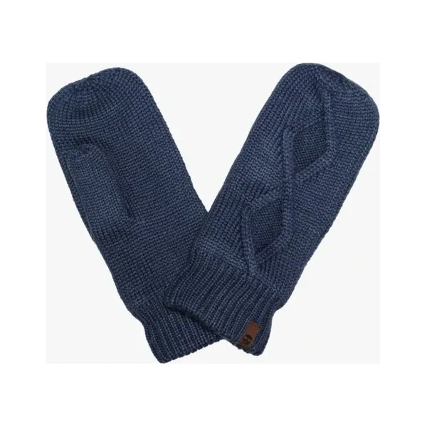 Timberland Rękawiczki Zimowe C Able Knit , granatowy, rozmiar ONE SIZE. Niebieskie rękawiczki damskie Timberland, na zimę, bez wzorów, z elastanu. W wyprzedaży za 79,99 zł.