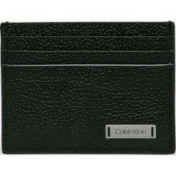 Calvin Klein - Portfel skórzany. Czarne portfele męskie Calvin Klein, z materiału. Za 159,90 zł.