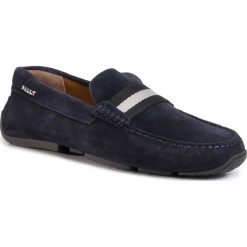 Mokasyny BALLY - Pearce 6206908 Blue Navy. Niebieskie mokasyny męskie Bally, na co dzień, bez wzorów, ze skóry, bez zapięcia. Za 1319,00 zł.