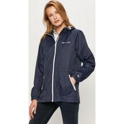 Tommy Jeans - Kurtka. Niebieskie kurtki damskie Tommy Jeans, s, bez wzorów, z poliesteru, krótkie, z kapturem. Za 749,90 zł.