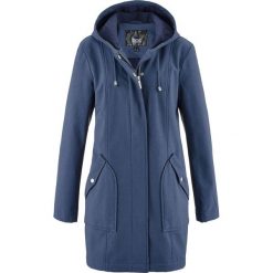 Kurtka parka softshell z kapturem bonprix indygo melanż. Niebieskie kurtki damskie bonprix, melanż, z softshellu. Za 89,99 zł.