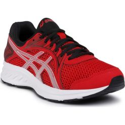 Buty ASICS - Jolt 2 1011A167 Classic Red/White 601. Czerwone buty sportowe męskie Asics, ze skóry ekologicznej, bez zapięcia, do biegania. Za 199,00 zł.