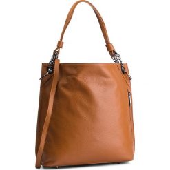 Torebka CREOLE - K10598 Koniak. Pomarańczowe torebki klasyczne damskie Creole, bez wzorów, ze skóry, eleganckie, duże, bez dodatków. Za 349,00 zł.