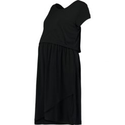 Sukienki: GAP Maternity OVERLAY NURSING Sukienka z dżerseju true black