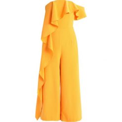 Kombinezony damskie: Lavish Alice BARDOT ASYMMETRIC DRAPED CULOTTE Kombinezon tangerine